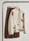 A Vintage Style Coat with Delicate Timeless Details