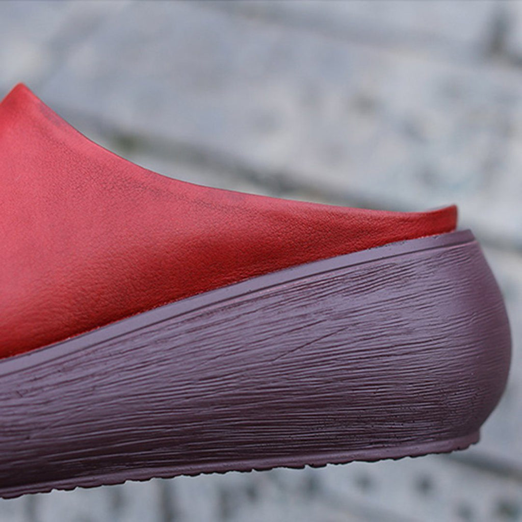 Vintage Inspired Orthopedic Slippers