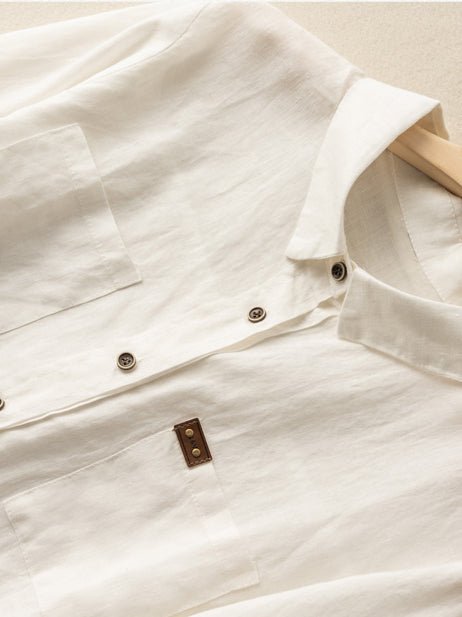 A Vintage Style Shirt with Delicate Timeless Details