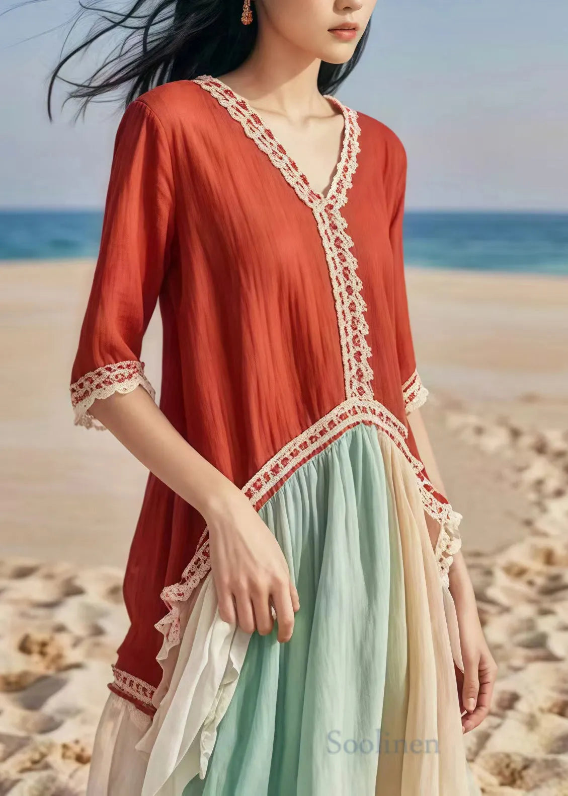A Vintage Style Dress with Delicate Timeless Details