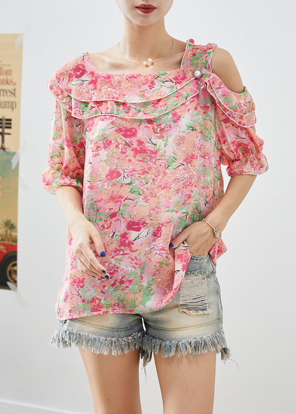 A Vintage Style Top with Delicate Timeless Details