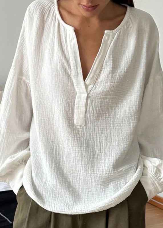 A Vintage Style Shirt with Delicate Timeless Details