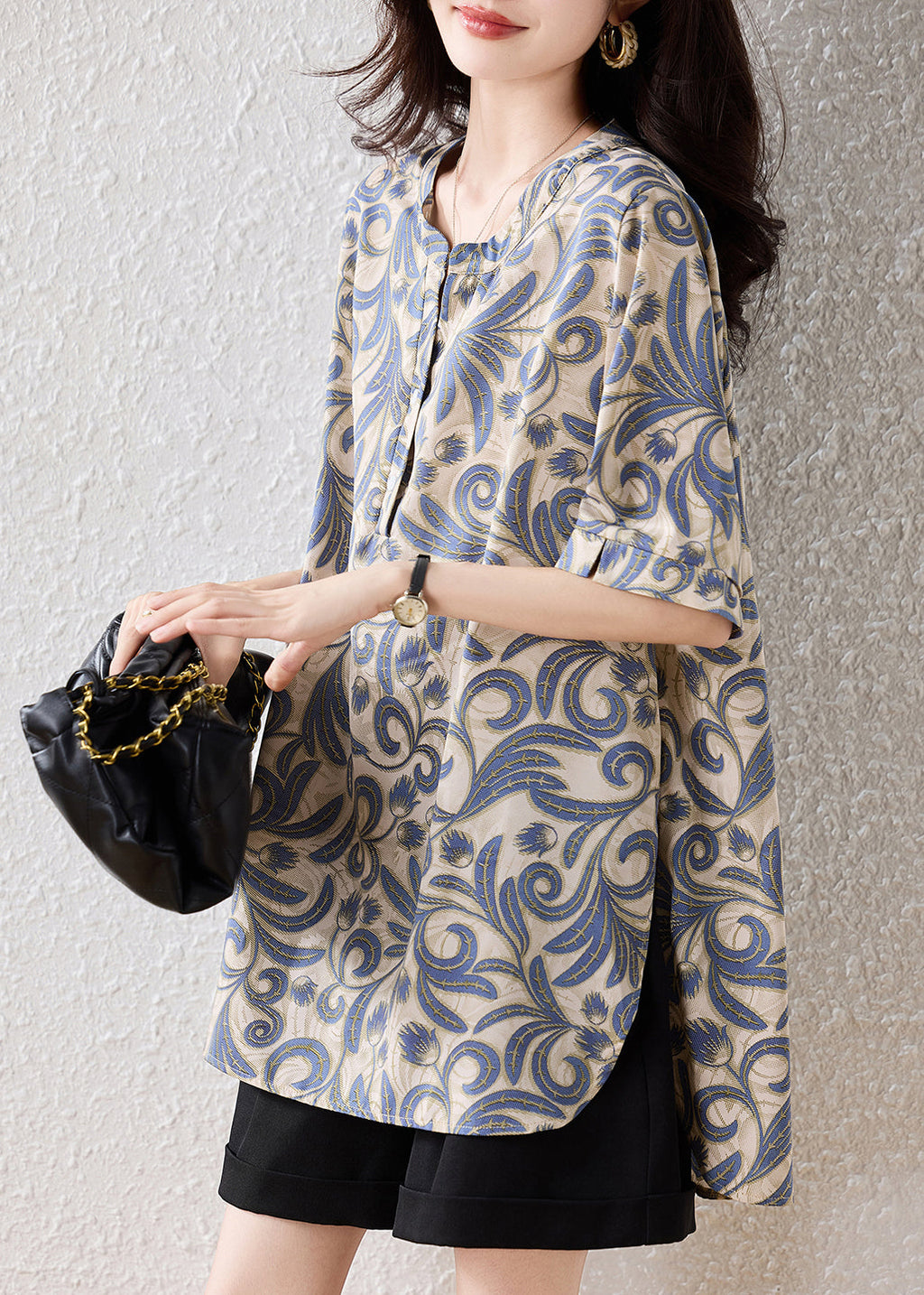 A Vintage Style Blouse with Delicate Timeless Details