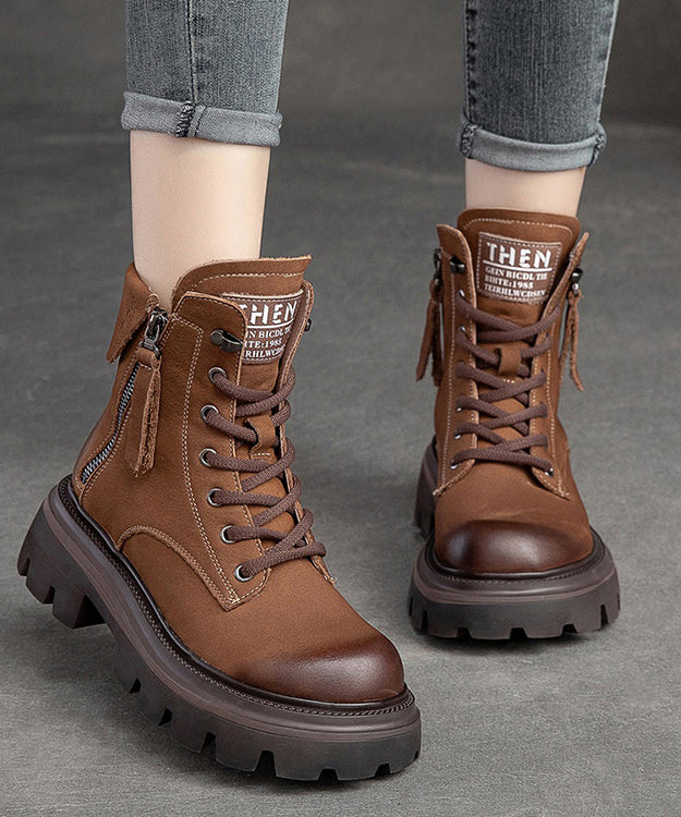 Vintage Inspired Orthopedic Boots