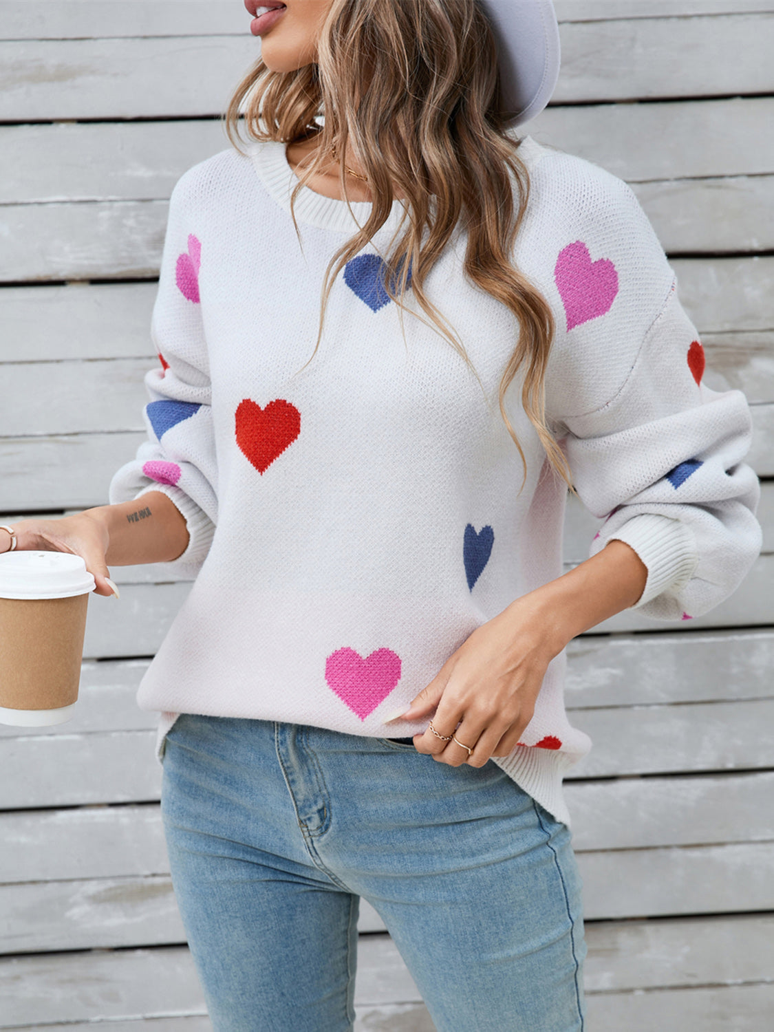Classic Vintage Sweater with a Flattering Fit
