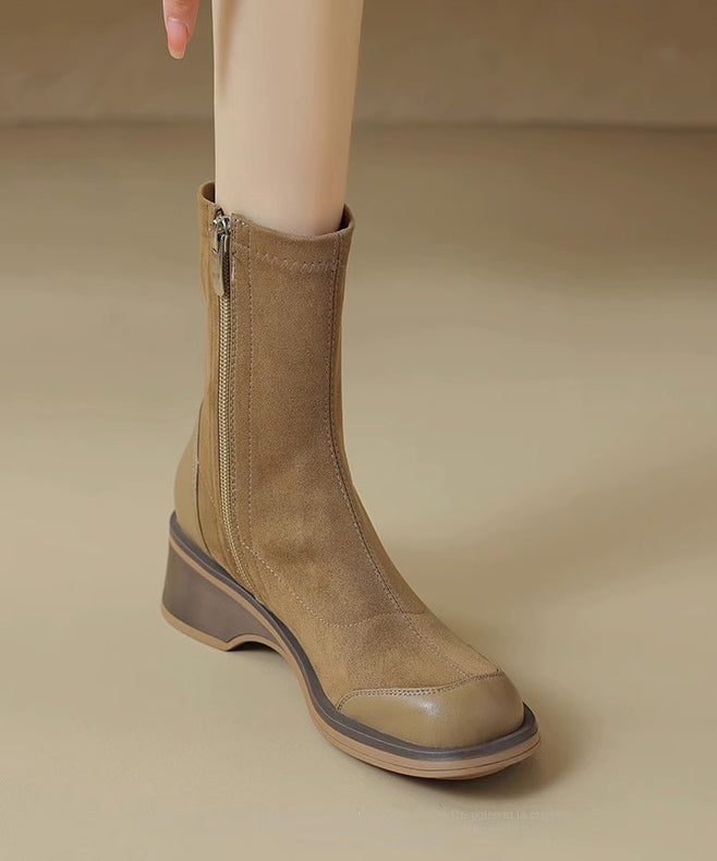 Chic Orthopedic Boots with Unique Design