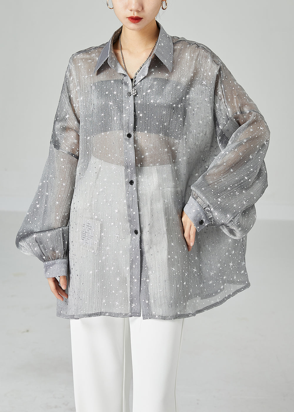 A Vintage Style Shirt with Delicate Timeless Details