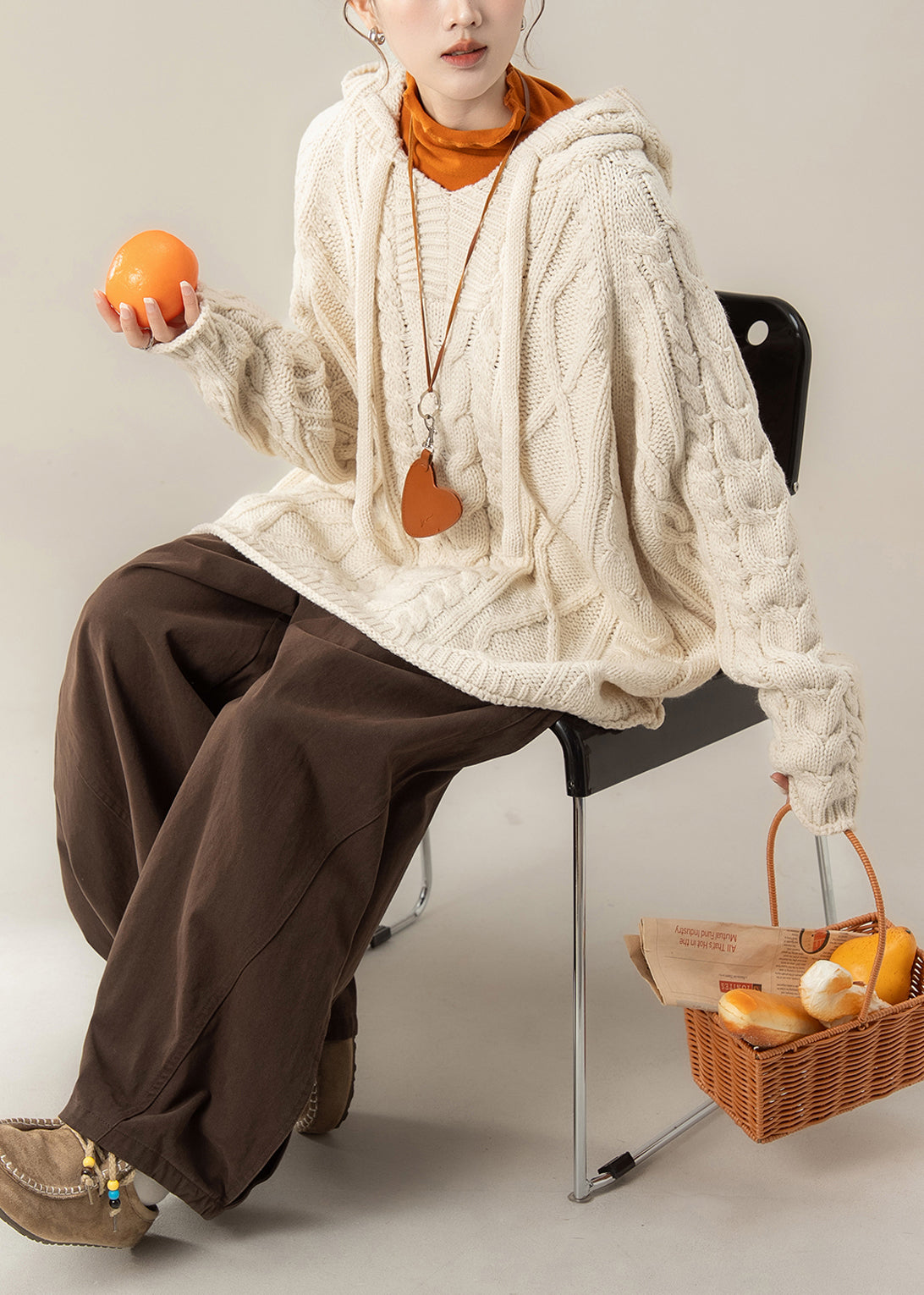 Vintage Inspired Sweater with a Contemporary Edge