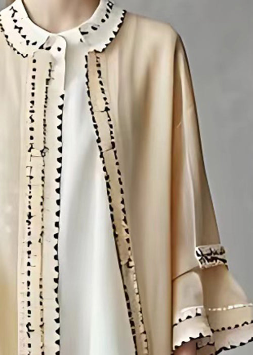A Vintage Style Coat with Delicate Timeless Details