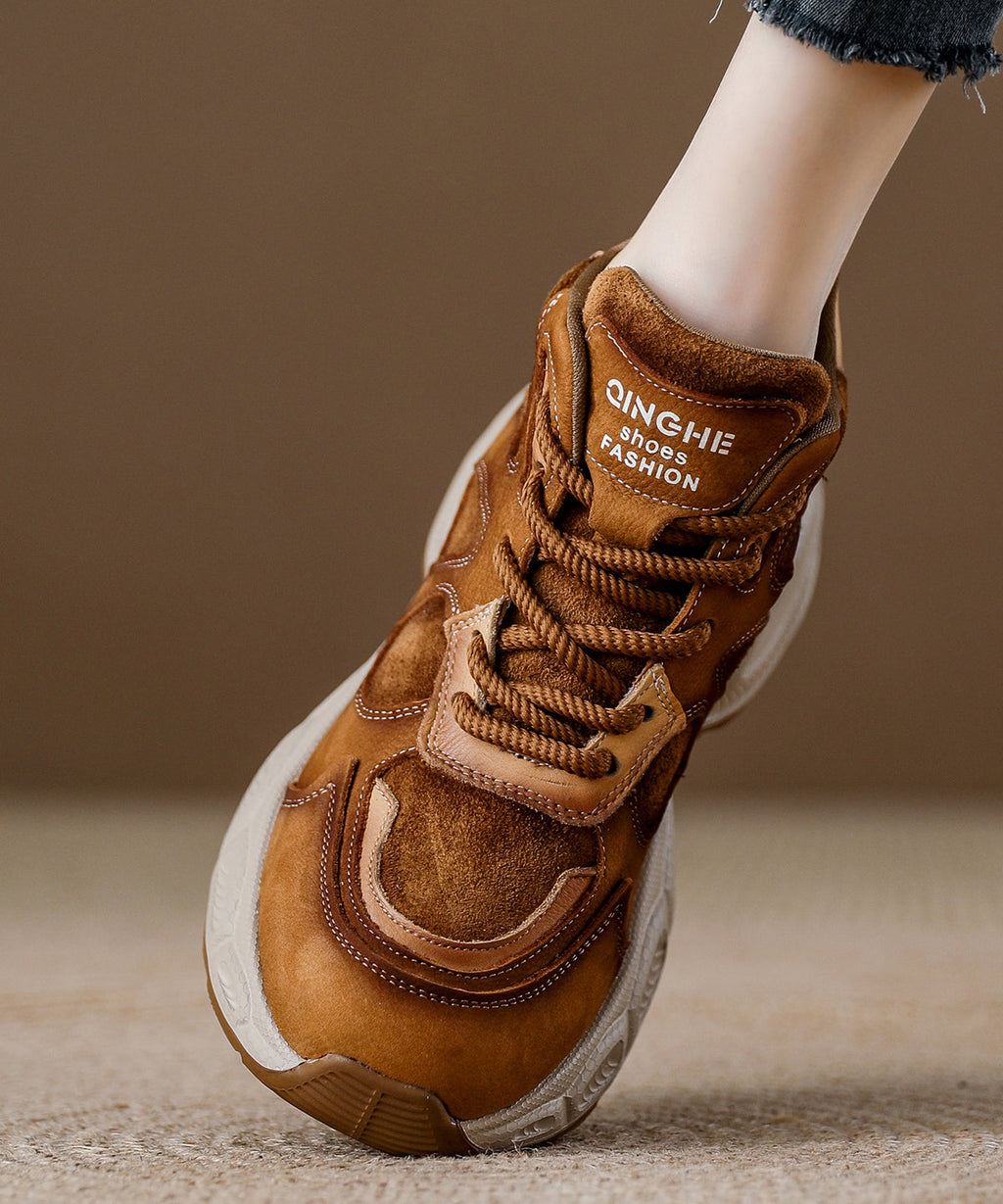 Chic Orthopedic Flats with Unique Design