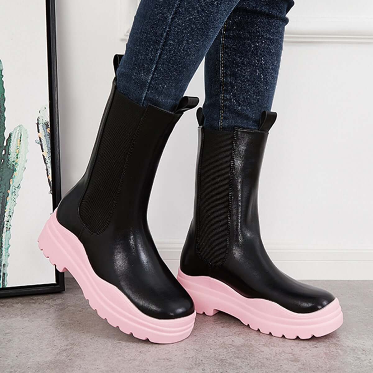 Chic Orthopedic Boots with Unique Design
