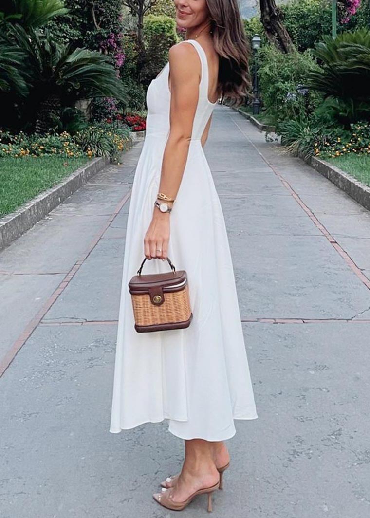 A Vintage Style Dress with Delicate Timeless Details