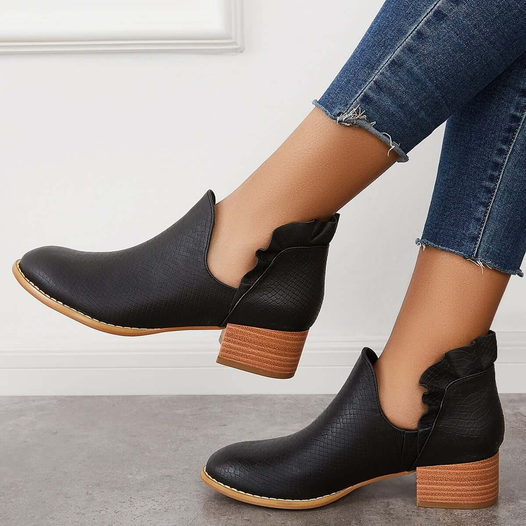 Chic Orthopedic Boots with Unique Design