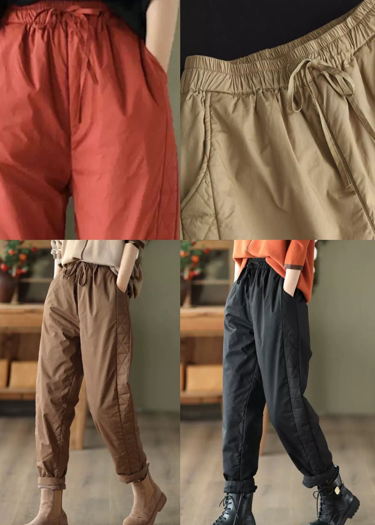 Well Tailored Pants with a Graceful Silhouette