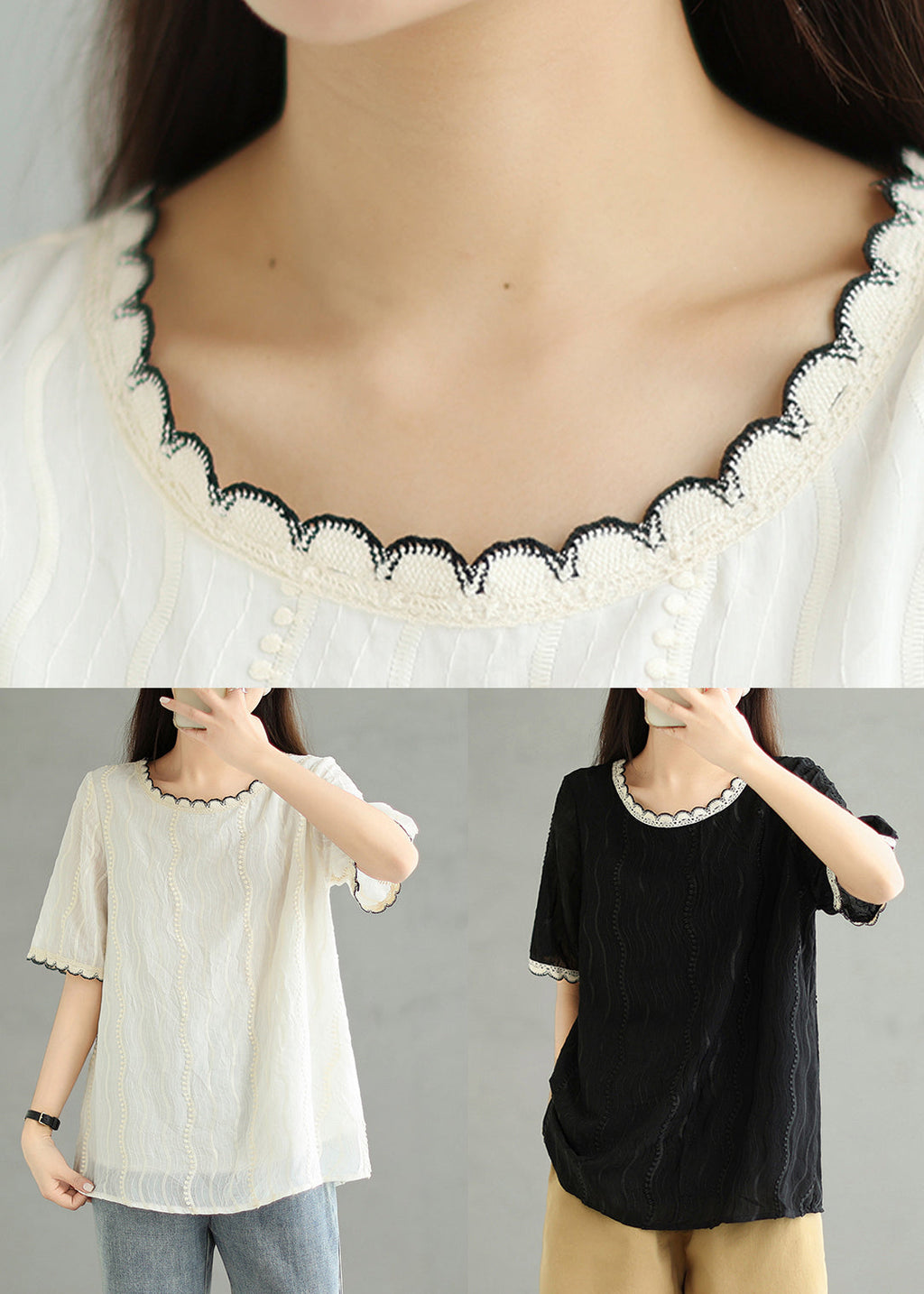 Polished Top with an Effortless Classic Look