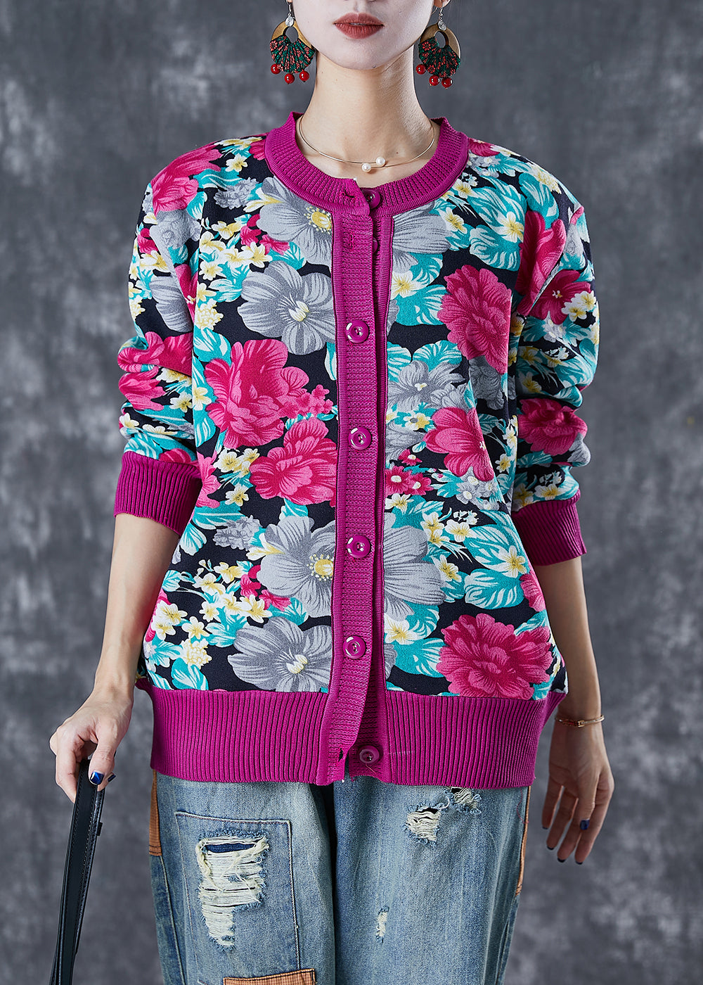 A Vintage Style Sweater with Delicate Timeless Details