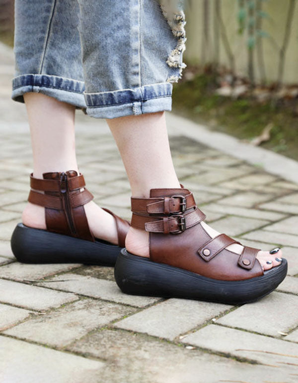 Vintage Inspired Orthopedic Sandals