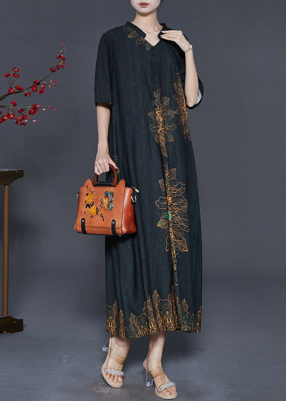 A Vintage Style Dress with Delicate Timeless Details