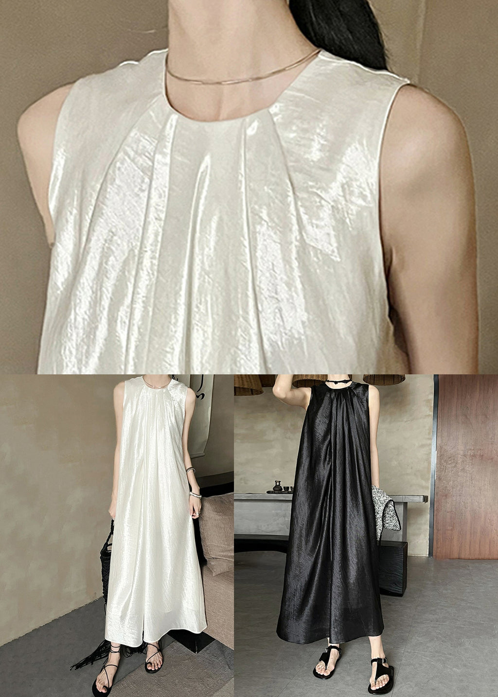A Vintage Style Dress with Delicate Timeless Details