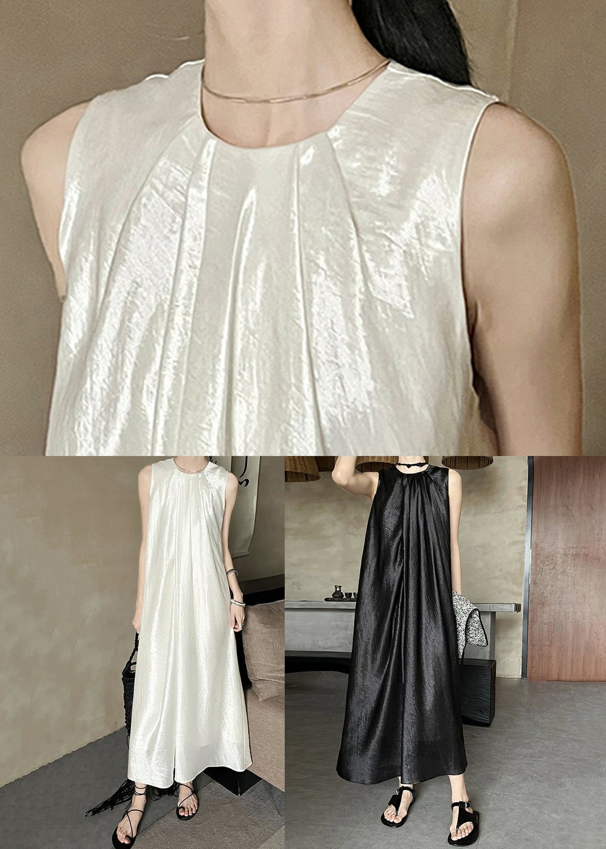 A Vintage Style Dress with Delicate Timeless Details