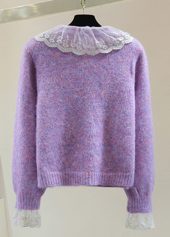 Vintage Inspired Sweater with a Contemporary Edge
