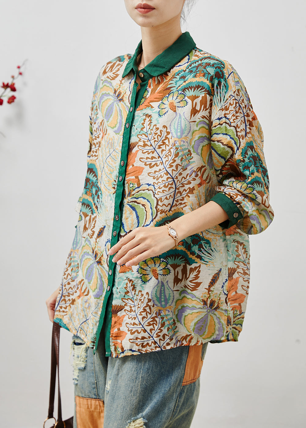 Beautifully Finished Blouse in a Timeless Design