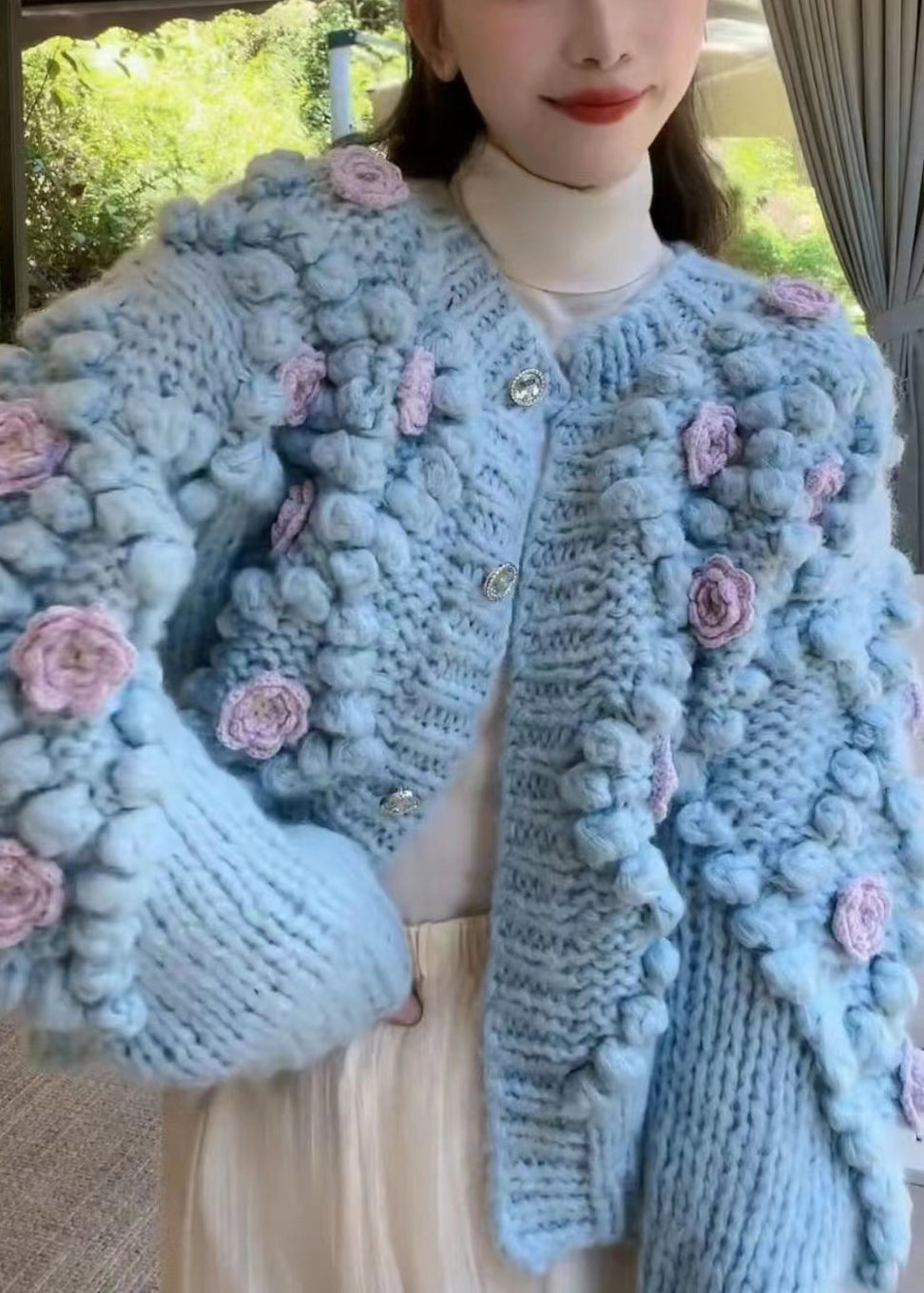 A Vintage Style Coat with Delicate Timeless Details