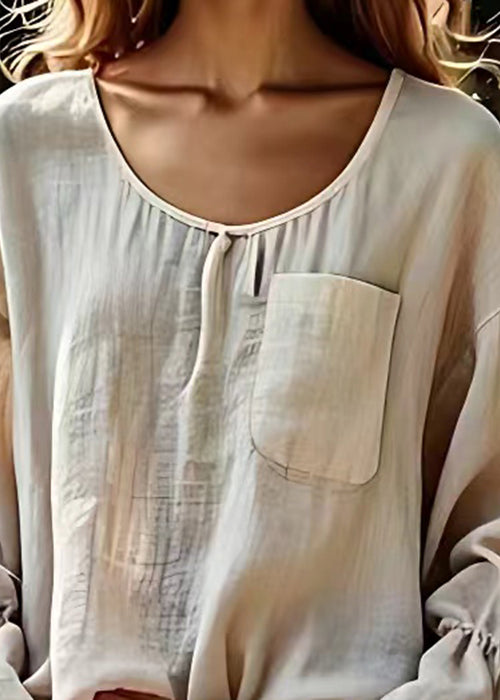 A Vintage Style Shirt with Delicate Timeless Details
