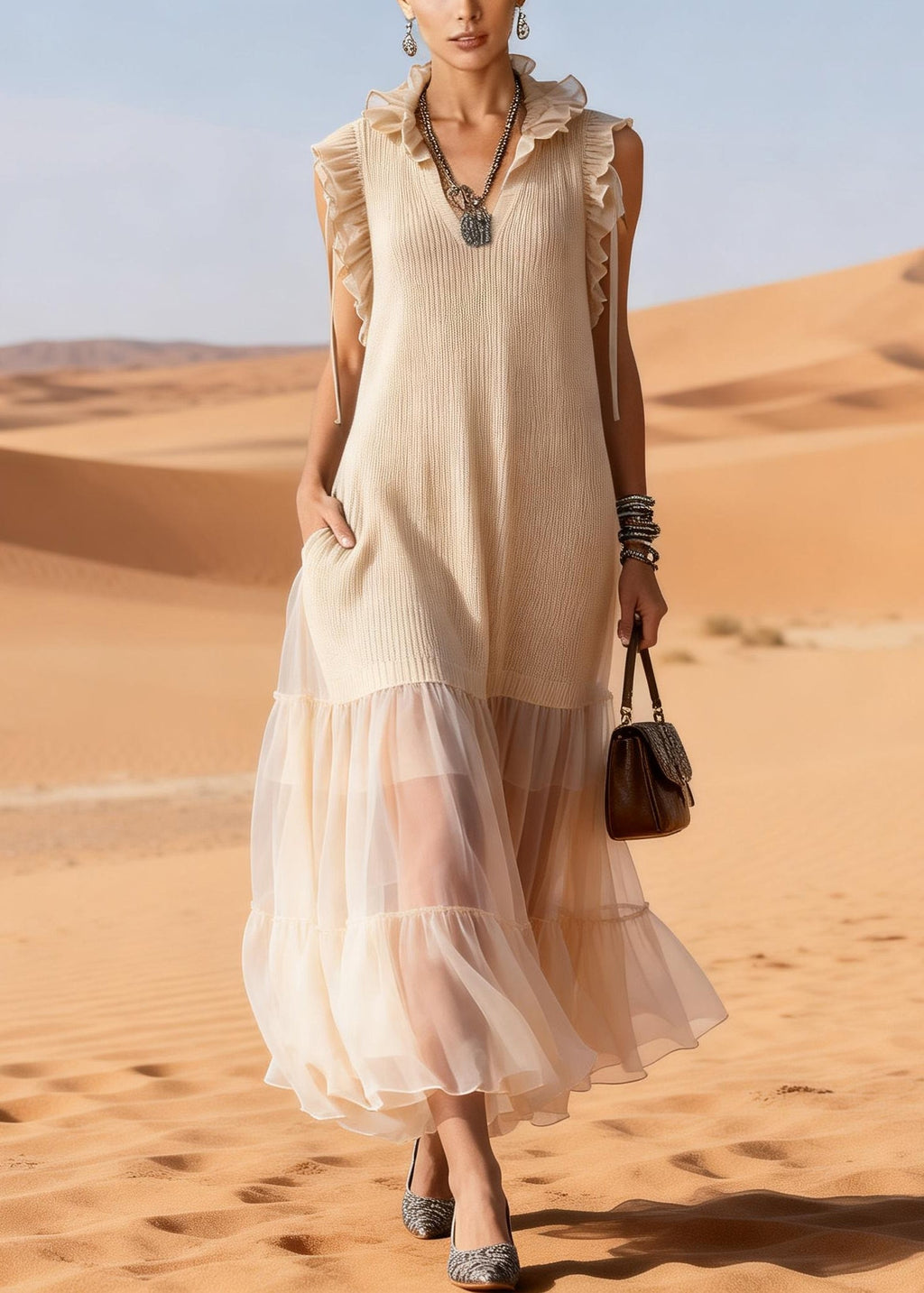 Beautifully Finished Dress in a Timeless Design