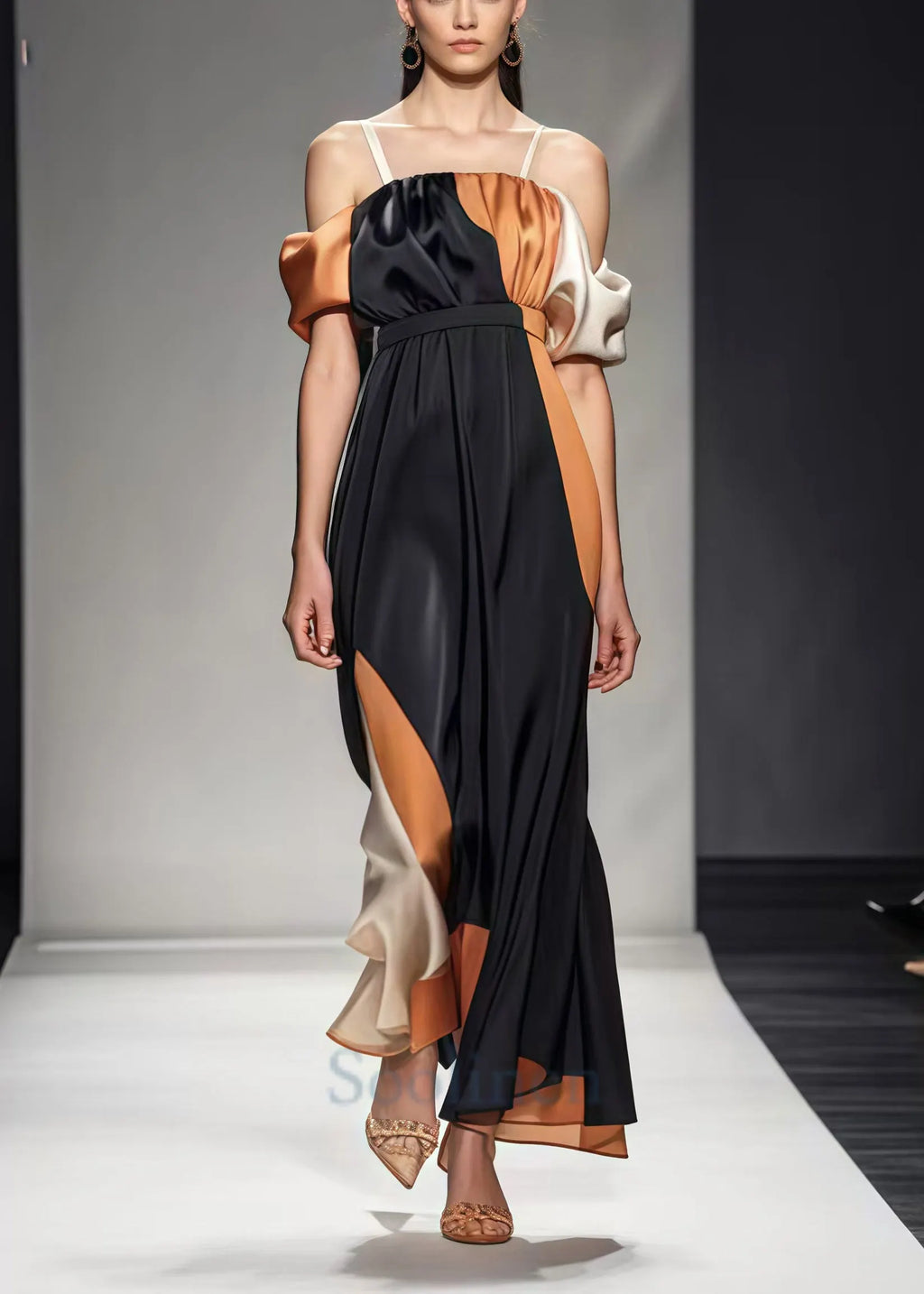 Elegantly Styled Dress for Everyday Wear