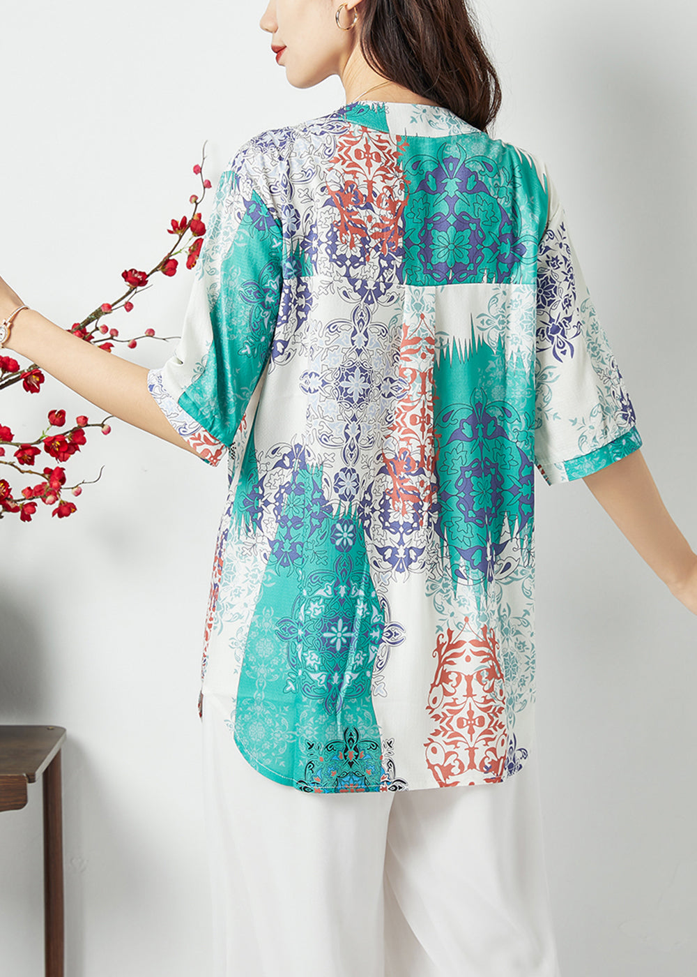 A Vintage Style Shirt with Delicate Timeless Details