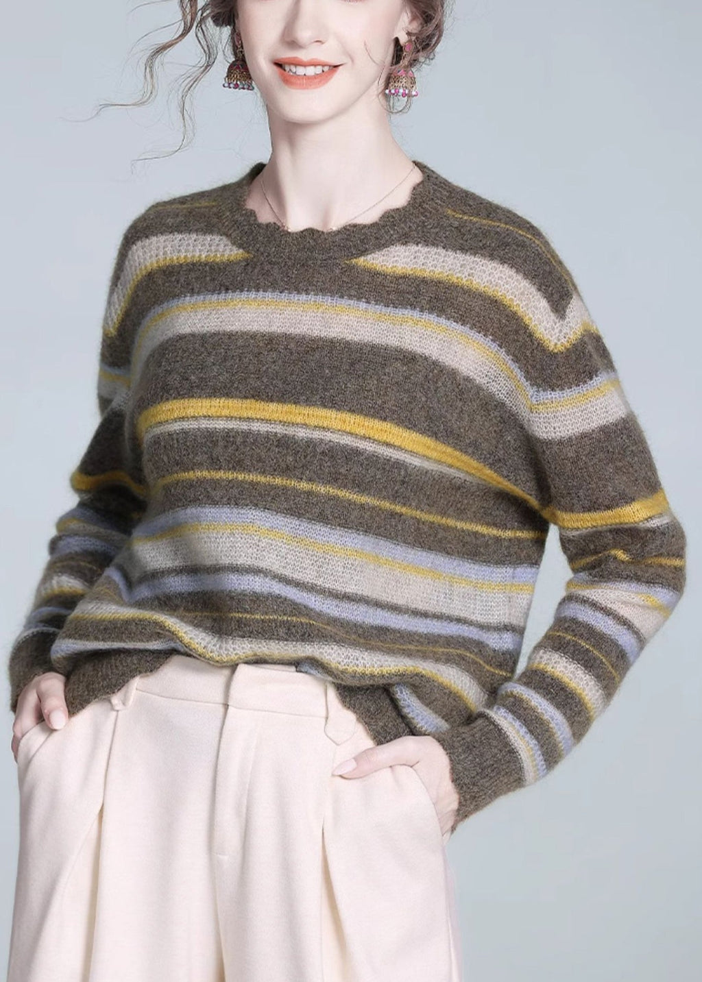 Gracefully Styled Sweater for Any Occasion