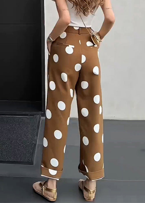 A Vintage Style Pants with Delicate Timeless Details