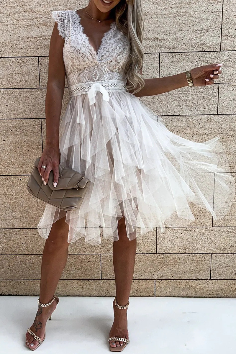 A Vintage Style Dress with Delicate Timeless Details