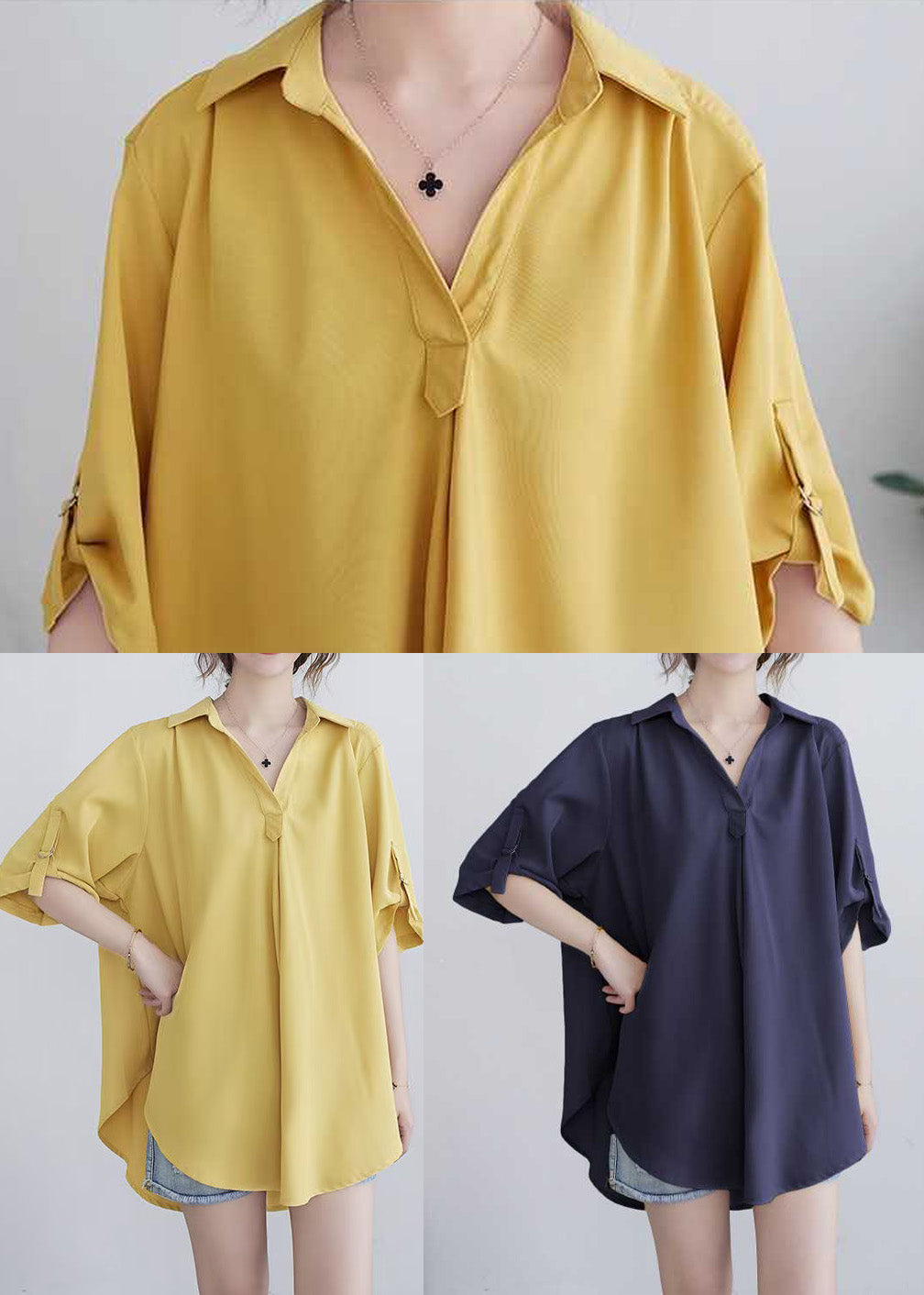 Well Tailored Top with a Graceful Silhouette