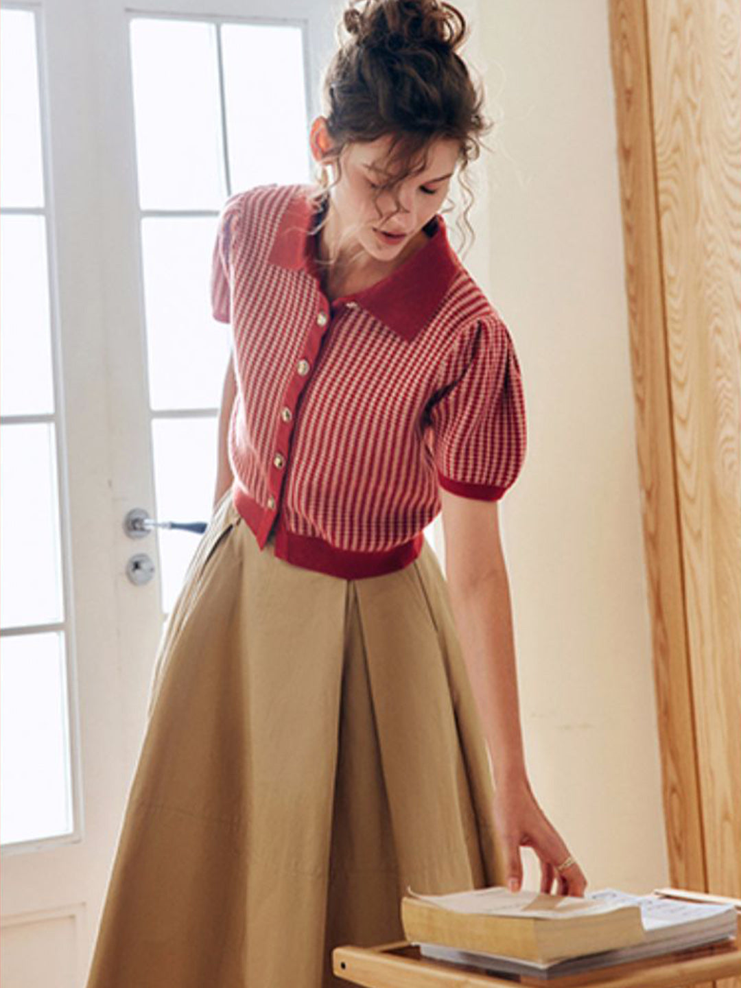 A Vintage Style Top with Delicate Timeless Details