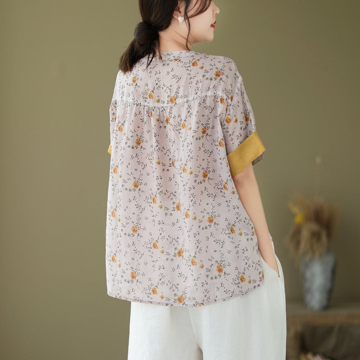 A Vintage Style T-Shirt with Delicate Timeless Details