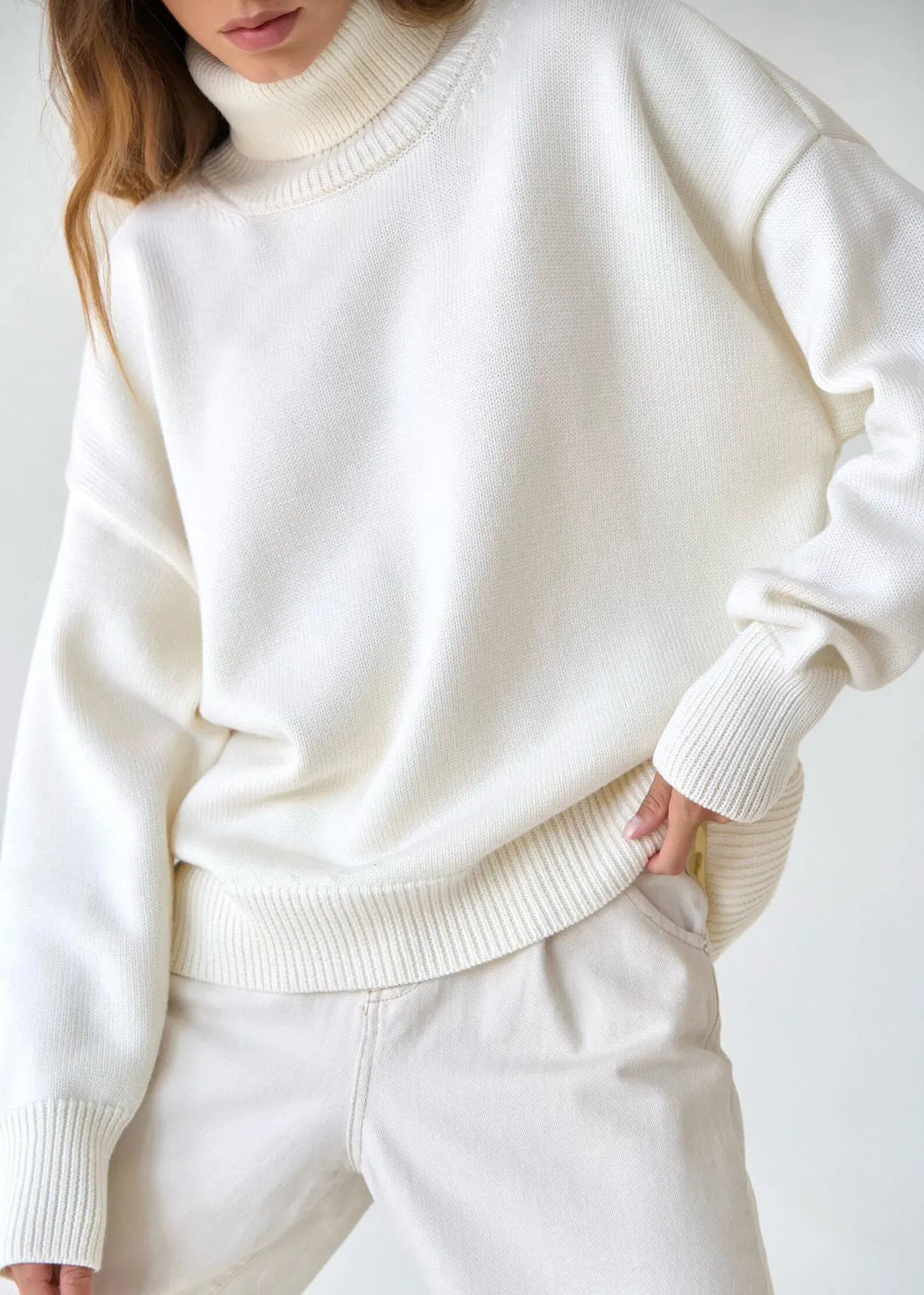 A Vintage Style Sweater with Delicate Timeless Details