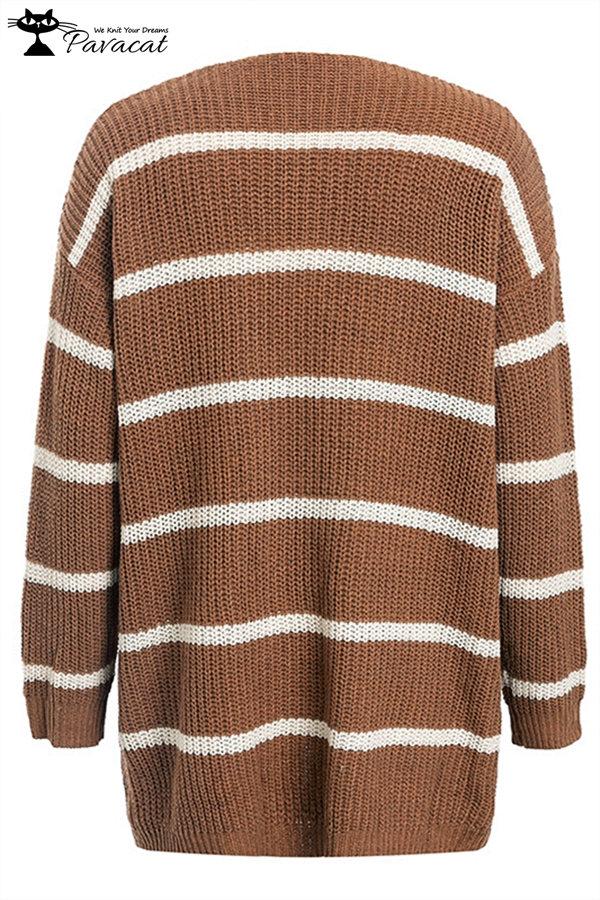 Well Tailored Cardigan with a Graceful Silhouette