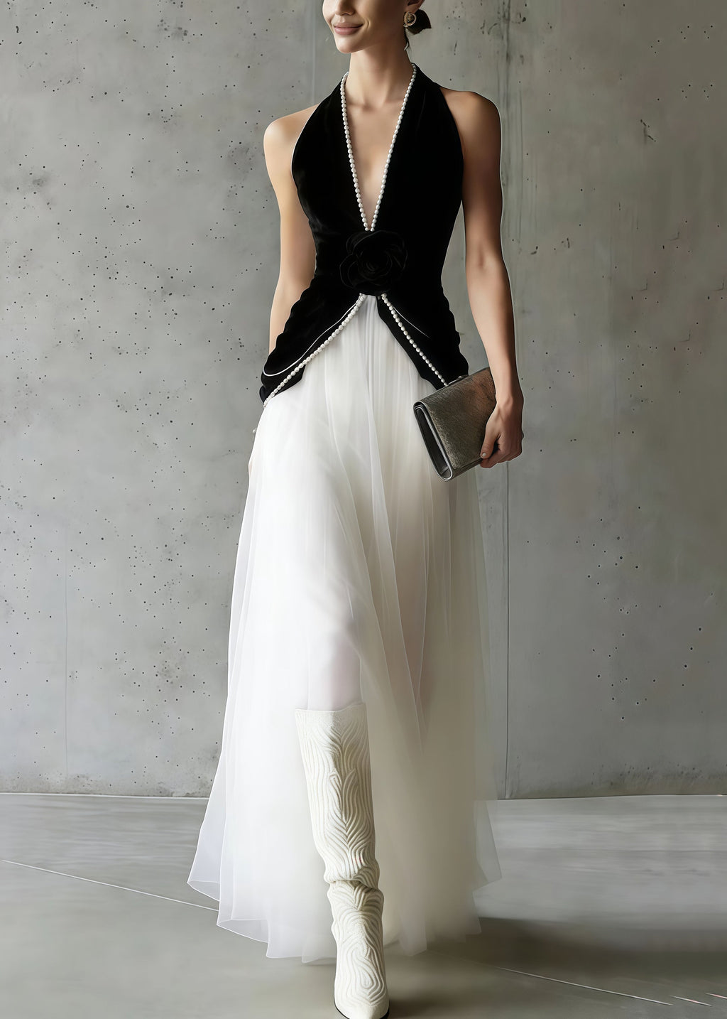 A Vintage Style Dress with Delicate Timeless Details
