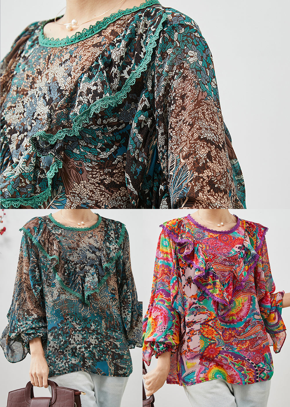 A Vintage Style Blouse with Delicate Timeless Details
