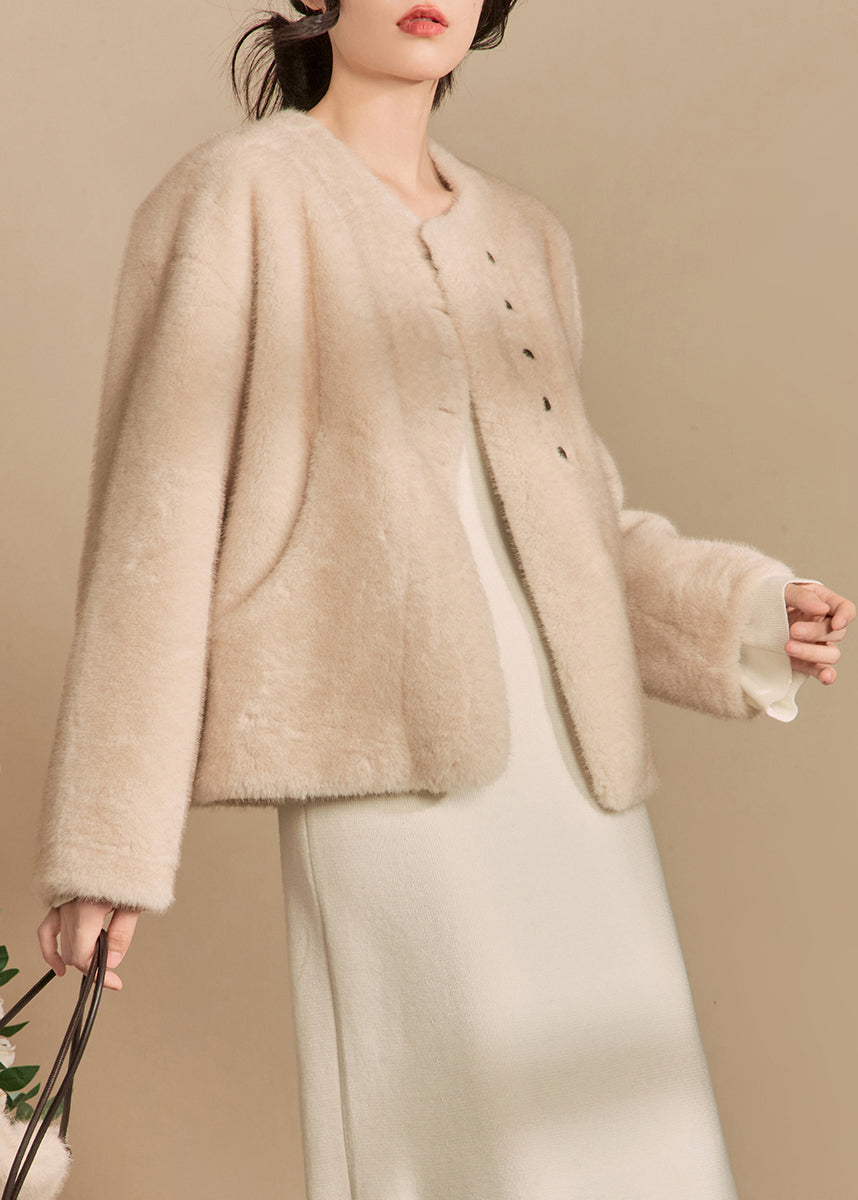 A Vintage Style Coat with Delicate Timeless Details