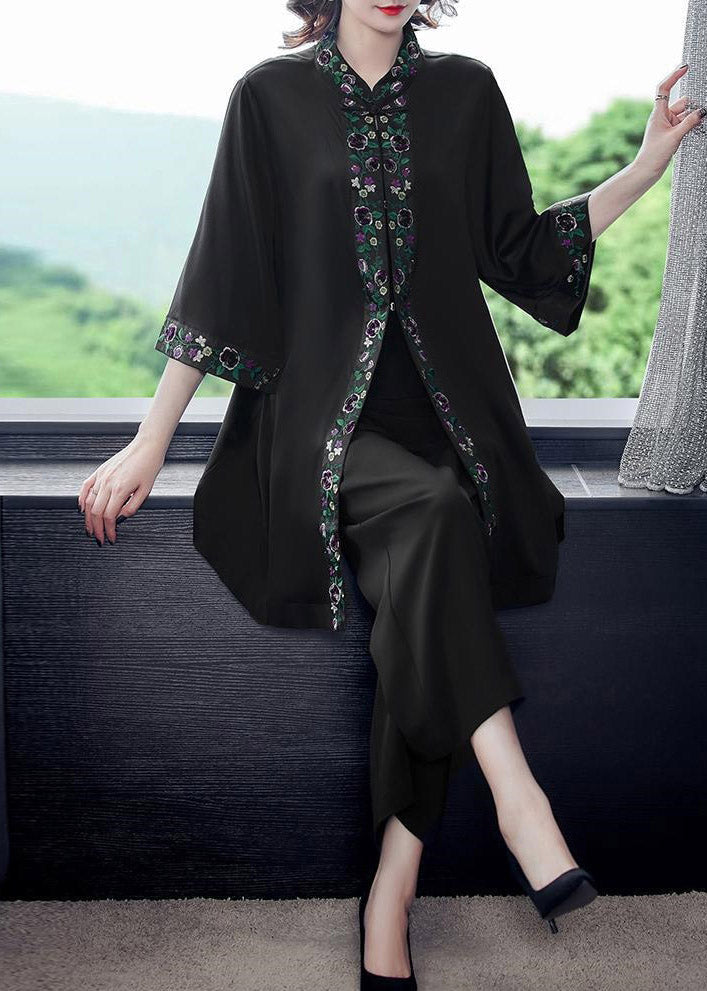 A Vintage Style Pants with Delicate Timeless Details