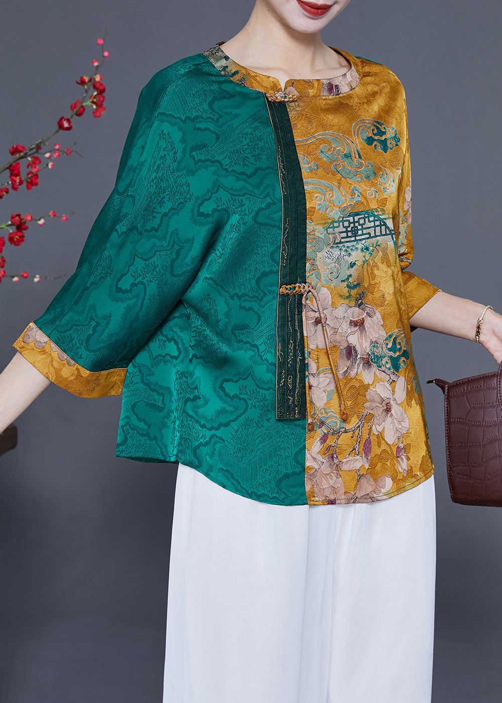 Gracefully Styled Top for Any Occasion