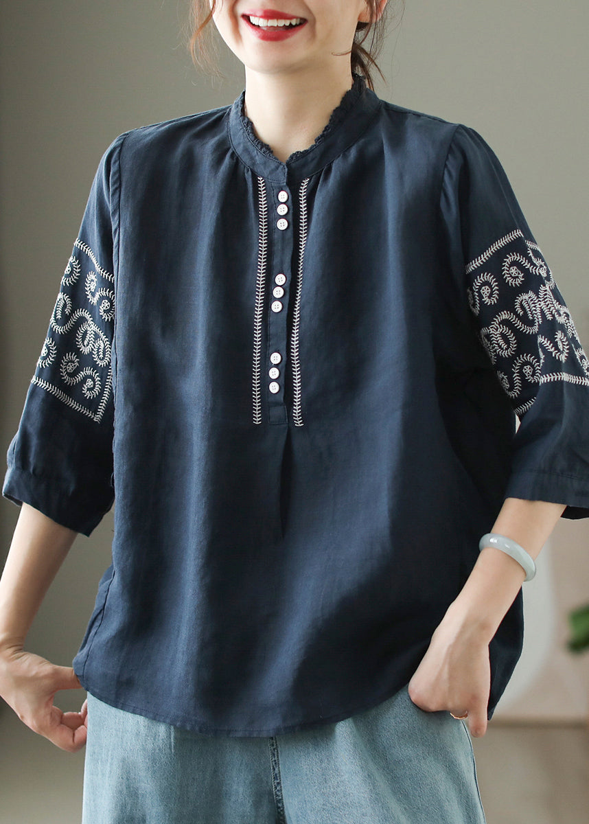 A Vintage Style Blouse with Delicate Timeless Details