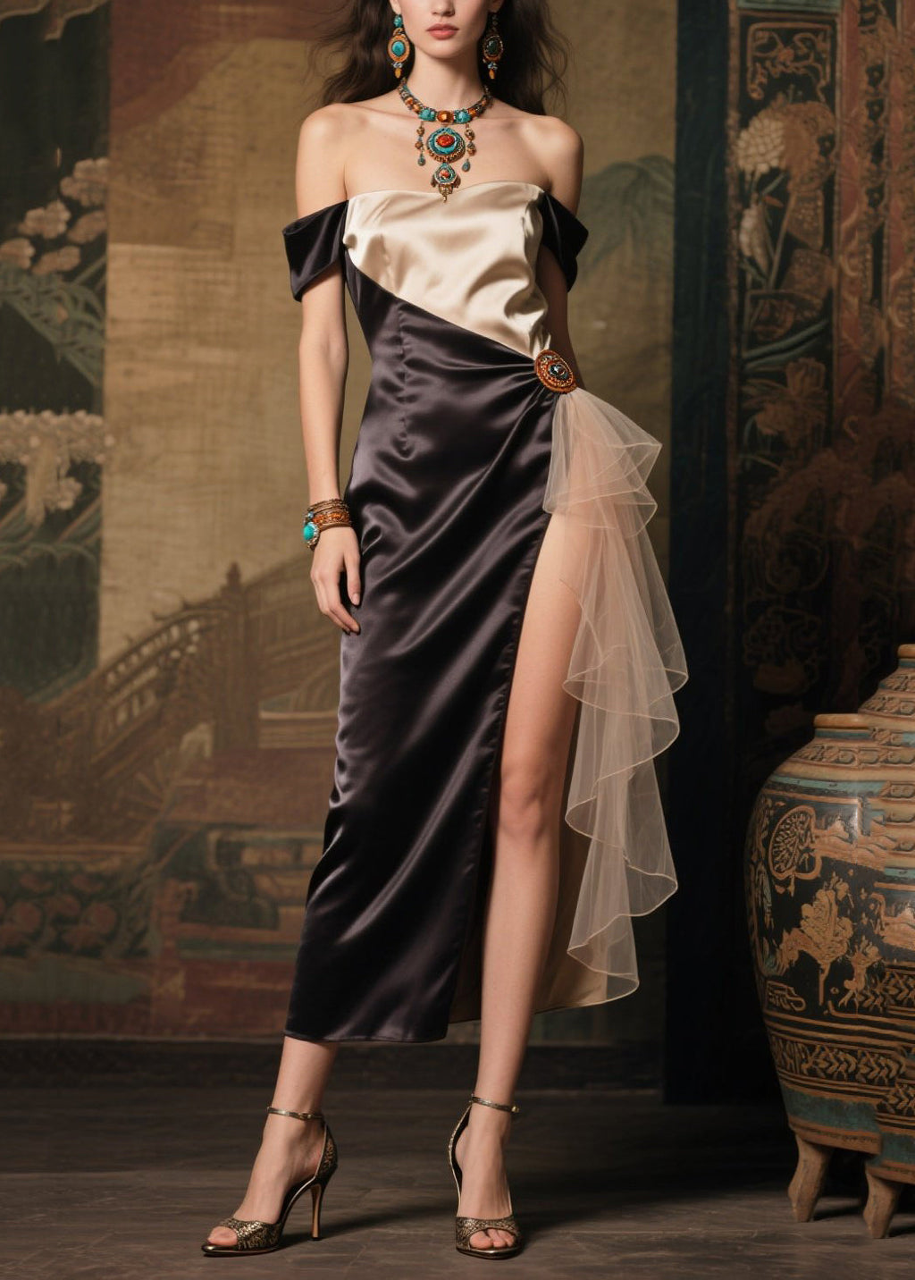 Gracefully Styled Dress for Any Occasion