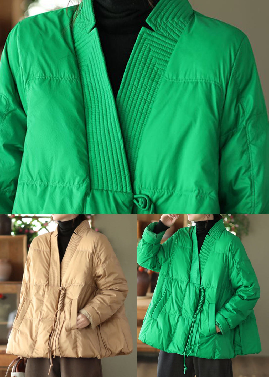 A Vintage Style Coat with Delicate Timeless Details