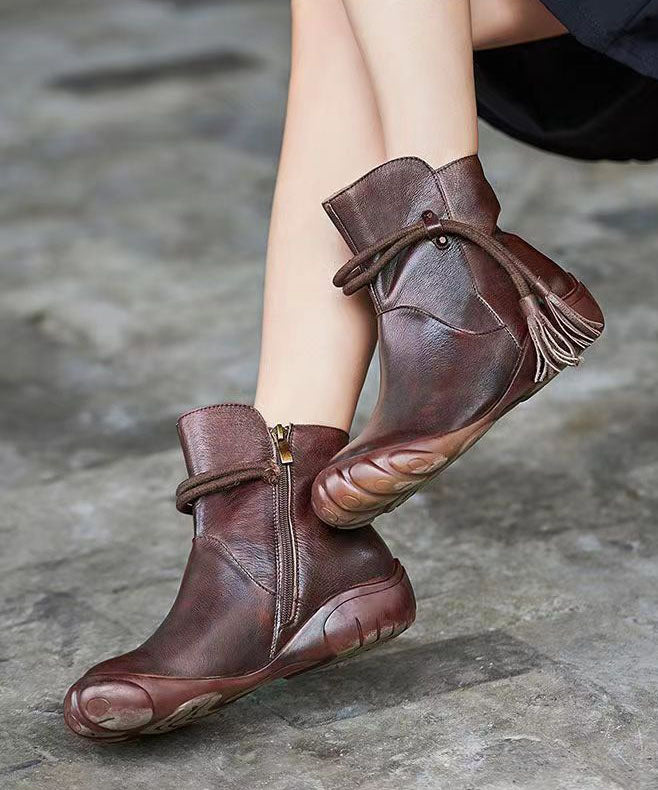Vintage Inspired Orthopedic Boots