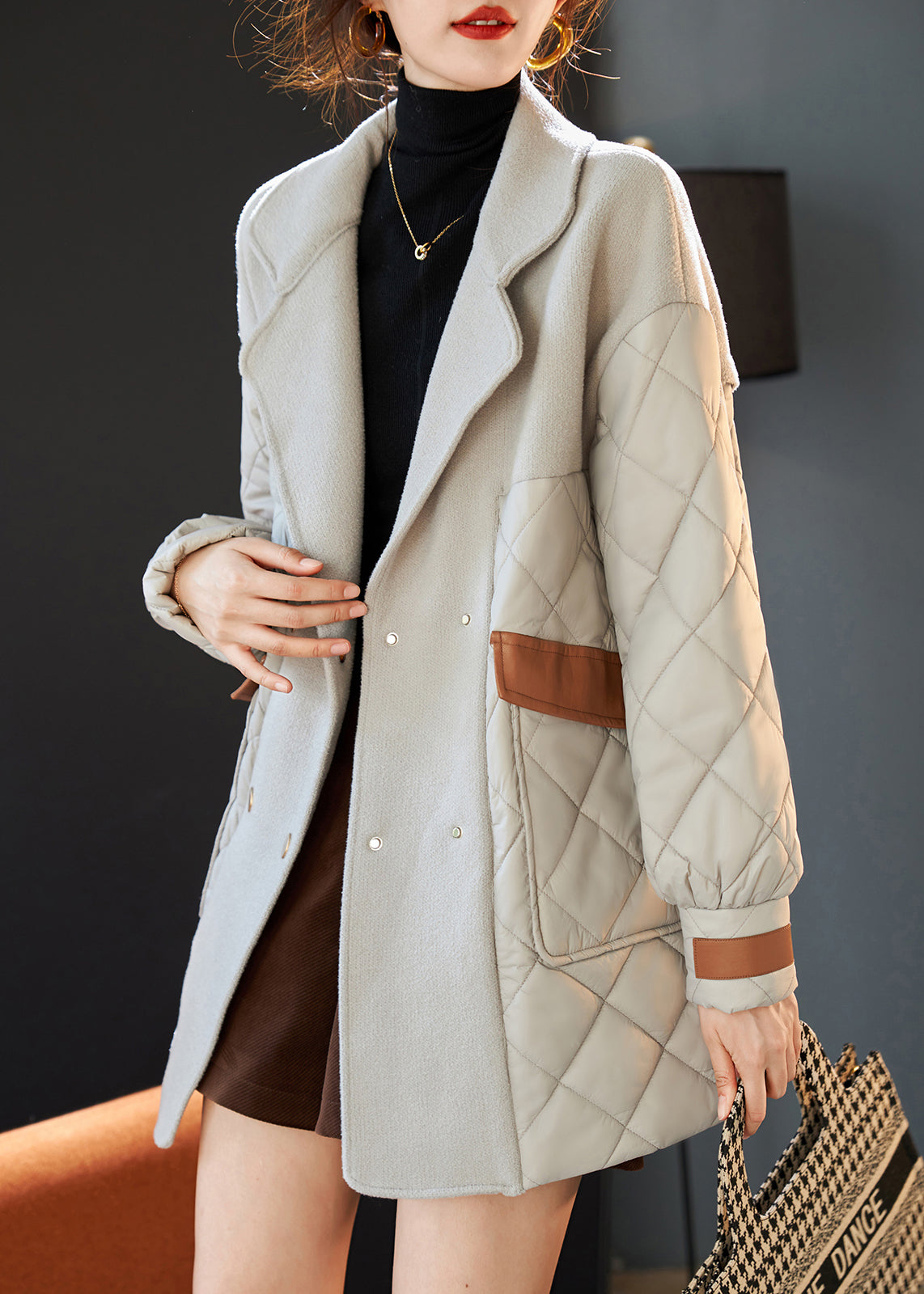 Classic Vintage Coat with a Flattering Fit