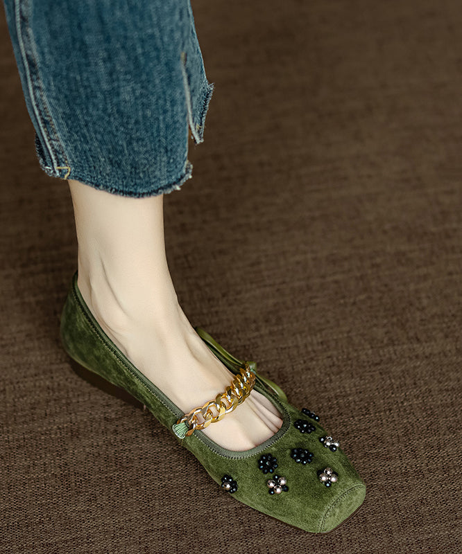 Classic Orthopedic Flats with Timeless Style